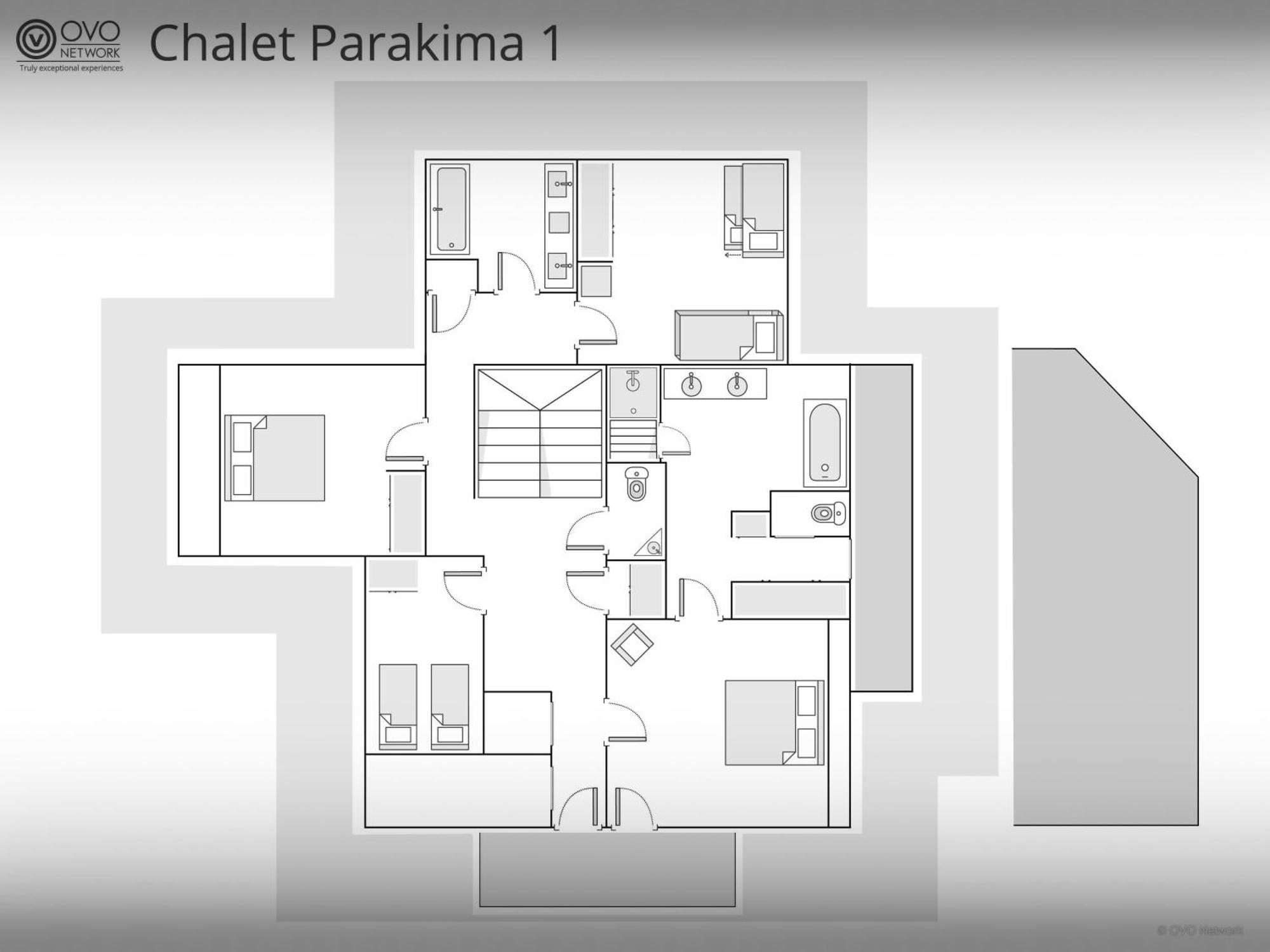 Chalet Parakima - Ovo Network 마니고 외부 사진